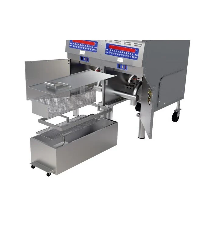 Automatic oil filter fryer | 2x30L | 2x14kW | (W)868x(D)797x(H)1143mm - Image 6